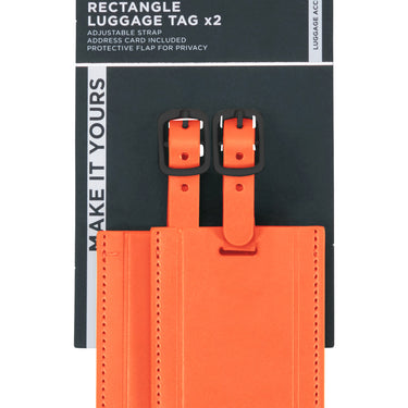 Samsonite Ta Revolution Rectangle Luggage Tag - Kofferanhänger 2tgl. (orange) - Ansicht 3