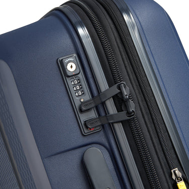 Delsey Paris Belmont Plus - 4-Rollen-Kabinentrolley S 55 cm erw. (blau) - Ansicht 5