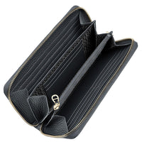 Aigner Ivy - Geldbörse Zip 19 cm L (ink) - Markenkoffer