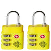 FPM Milano Accessories Hangsloten - TSA Schlösser(Paar) (laser lemon)