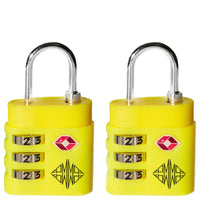 FPM Bank S Accessories Padlocks - TSA Schlösser (Paar) (laser lemon)