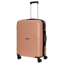 Gabol Bari - 4 - Rollen - Trolley M 65 cm erw. (rosa) - Markenkoffer