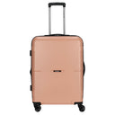 Gabol Bari - 4 - Rollen - Trolley M 65 cm erw. (rosa) - Markenkoffer