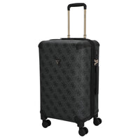 Guess Berta 22 IN - 4-Rollen-Trolley 64 cm erw. (coal logo) - Ansicht 2