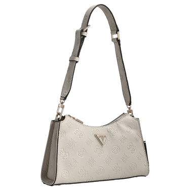 Guess Cresidia II Top Zip - Schultertasche 27 cm (bone logo) - Markenkoffer