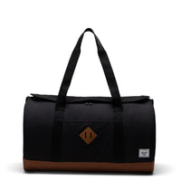 Herschel Heritage Duffle - Reisetasche 52 cm (black/saddle brown)