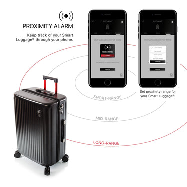Heys SmartLuggage - 4-Rollen Trolley M (silver) - Ansicht 7