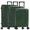 Heys Zen - 4-Rollen-Trolley Set 3tlg. erw. (green)