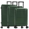 Heys Zen - 4-Rollen-Trolley Set 3tlg. erw. (green)