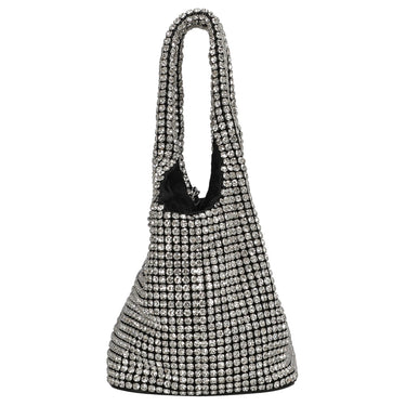 HUGO Women's Liora - Henkeltasche 14 cm (silver) - Ansicht 3