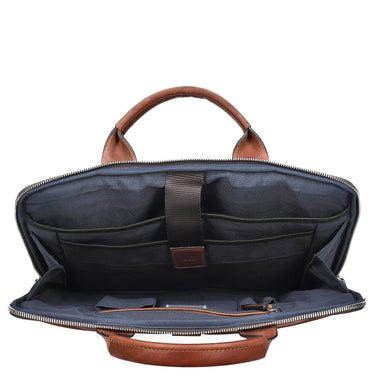 Joop Loreto Samu - Aktentasche 14" 38 cm RFID (darkbrown) - Markenkoffer
