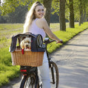 KLICKfix Doggy Basket 40 - Hundefahrradkorb (Korbklip) 52 cm (braun) - Ansicht 4