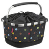 KLICKfix reisenthel Carrybag GT 21 - Gepäckträgerkorb (Racktime) (dots)
