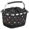 KLICKfix reisenthel Carrybag GT 21 - Gepäckträgerkorb (Racktime) (dots)