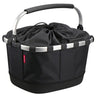 KLICKfix reisenthel Carrybag GT 24 - Gepäckträgerkorb (UniKlip 2) (schwarz)