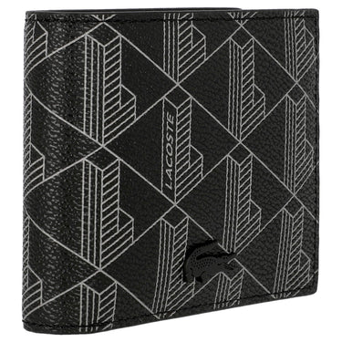 Lacoste Signature - Men's Geldbörse 6cc 11 cm (monogram black gray) - Ansicht 2