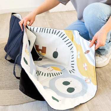 Lässig Mamaki Bag - Tragetasche mit Spielmatte (anthracite) - Ansicht 7