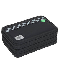 Lässig School Triple Pencil Case - Mäppchen (Unique Black)