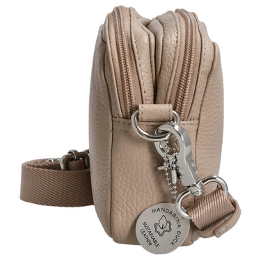 Mandarina Duck Mellow Leather - Umhängetasche 20 cm (warm taupe) - Ansicht 3
