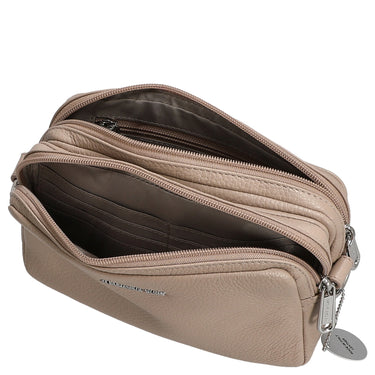 Mandarina Duck Mellow Leather - Umhängetasche 20 cm (warm taupe) - Ansicht 6