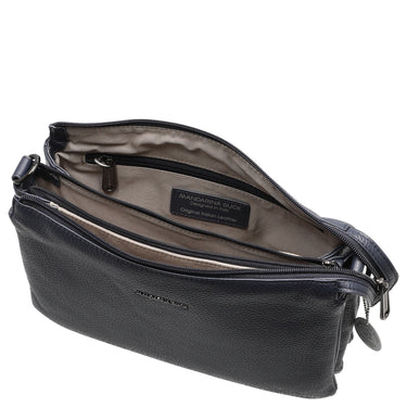 Mandarina Duck Mellow Leather - Umhängetasche 28 cm (dress blue) - Ansicht 6
