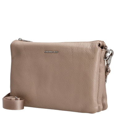 Mandarina Duck Mellow Leather - Umhängetasche 28 cm (warm taupe) - Ansicht 2