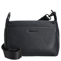 Mandarina Duck Mellow Leather - Umhängetasche 36 cm (dress blue)