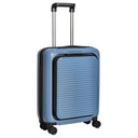 Mandarina Duck Tank Case - 4-Rollen-Trolley mit Vortasche 55 cm (china blue) - Ansicht 5