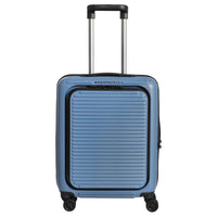 Mandarina Duck Tank Case - 4-Rollen-Trolley mit Vortasche 55 cm (china blue)