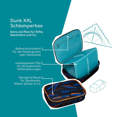 Neoxx DUNK - Schlampermäppchen XXL 23.5 cm (Streetlight Runner) - Ansicht 5