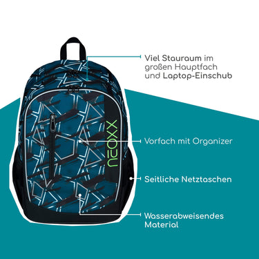 Neoxx FLOW - Schulrucksack 42.5 cm (Flash yourself) - Ansicht 6