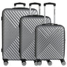 Paradise by CHECK.IN Kingston - 4-Rollen-Trolley Set 3tlg. (silber)