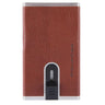 Piquadro Black Square - Kreditkartenetui 5cc 10 cm (brown)