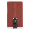 Piquadro Black Square - Creditcardhouder 5cc 10 cm (brown)
