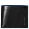 Piquadro Blue Square - Herenportemonnee RFID 2cc 11 cm (black)