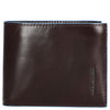 Piquadro Blue Square - Herenportemonnee RFID 2cc 11 cm (mahogany)