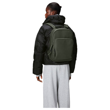 Rains Book Daypack - Rucksack 15" 40 cm (green) - Markenkoffer