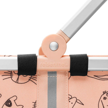 reisenthel carrybag xs - Mini-Einkaufskorb (5 l) 21 cm (cats and dogs rose) - Ansicht 4
