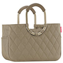 reisenthel loopshopper M - Shopper 40 cm (frame rhombus olive)