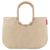 reisenthel shopping loopshopper L - Shopping Bag with Frame 46 cm (cord sand)
