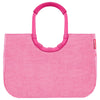 reisenthel shopping loopshopper L - boodschappentas met handvat 46 cm (frame twist pink)