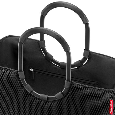 reisenthel shopping loopshopper L - Einkaufstasche mit Bügel 46 cm (mesh black) - Ansicht 3
