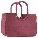 reisenthel shopping loopshopper L - Einkaufstasche mit Bügel 46 cm (twist maroon) - Ansicht 2