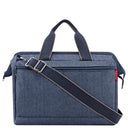 reisenthel travelling allrounder S pocket - Reisetasche 39 cm (herringbone dark blue)