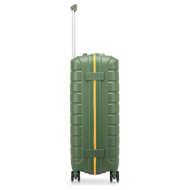 Roncato B - Flying Neon - 4 - Rollen - Trolley M 68 cm (verde militare) - Markenkoffer