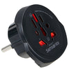 Samsonite World to Europe Adaptor - Reisadapter (zwart)