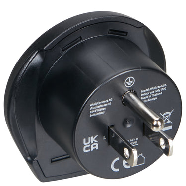 Samsonite World to USA Adaptor - Reiseadapter (black) - Ansicht 3