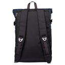 Sandqvist Icon Rolltop - Rucksack M 14" 60 cm (multi black/ navy with black leather) - Markenkoffer