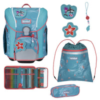 Scout Micro Exklusiv Safety Light - Schulranzen Set 4 tlg. (Aloha)