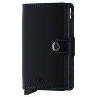 Secrid Matte Miniwallet - Geldbörse RFID 6.5 cm (black)